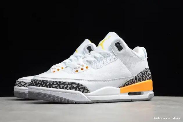 Cheap LUCY (W) LASER JORDAN 3 RETRO ORANGE CK9246-108 AIR 0607